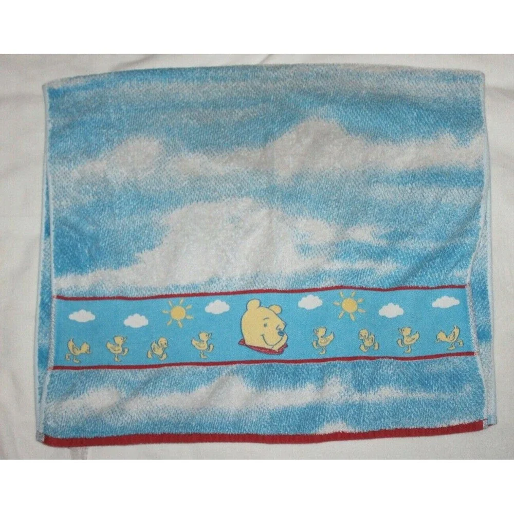 Disney Winnie The Pooh Ducks Ducklings Beach Bath Towel 25x46